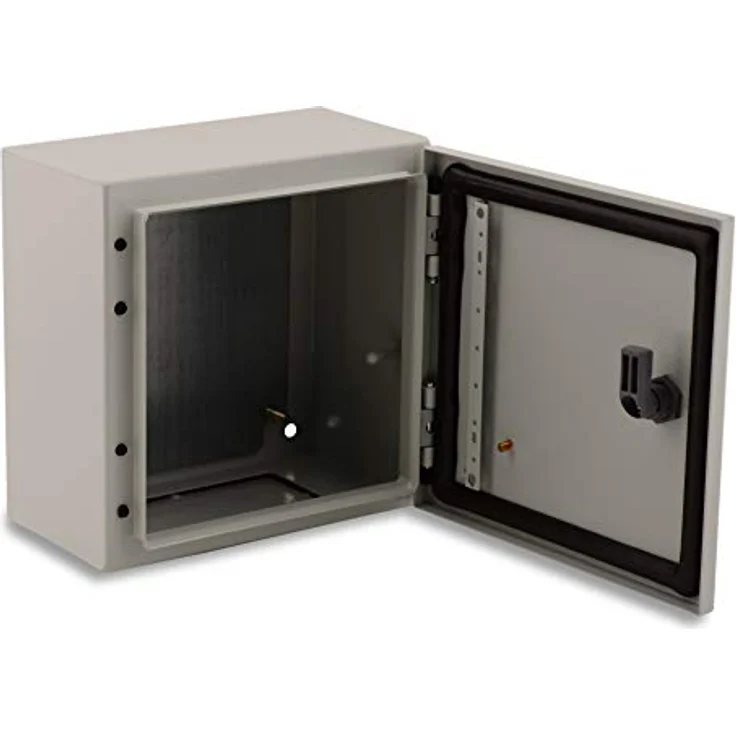 BOXEXPERT® Verteilerkasten außen wasserdicht IP66, Stahlblech, 250x250x150mm, robust und temperaturbeständig - Serie Treva – Bild 1