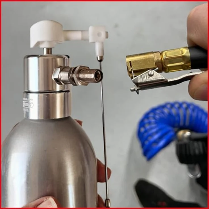 KS Tools Drucksprühflasche, 0.62 l, Aluminium, Nebel- und Präzisionsstrahl mit Überdruckventil, chemisch beständige Dichtungen – Bild 5