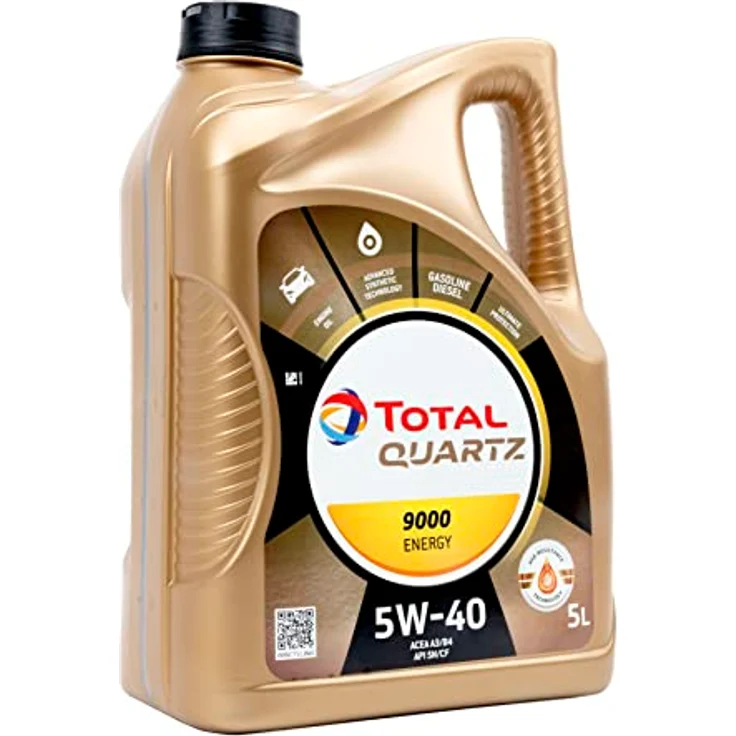 Total Motoren?l 5W-40 Quartz 9000 Energy, 5 Liter, 5W-40 5L – Bild 1