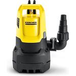 Kärcher Schmutzwasser-Tauchpumpe SP 11.000 Dirt (Fördermenge: max. 11.000 l/h, Restwasserhöhe: 25 mm, Abpumpen von Wasser mit bis zu 20 mm großen Schmutzpartikeln, Schwimmerschalter)