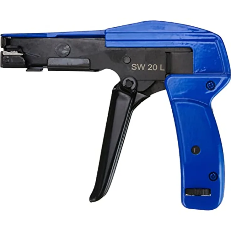 Transmedia Kabelbinder-Pistole, Spannen und Abschneiden von Kabelbindern SW20L