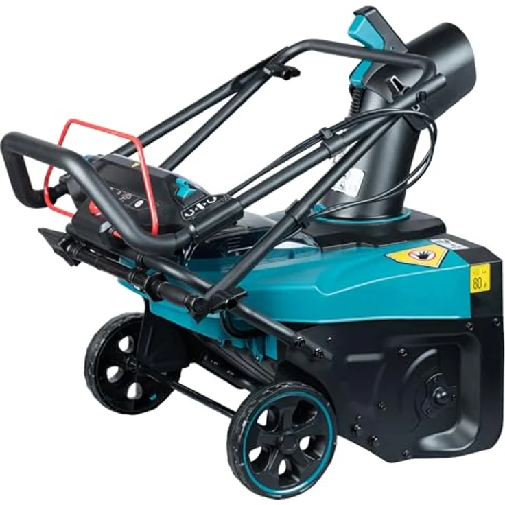 Makita Akku-Schneefräse SN001GZ, kompakte Schneefräse mit 530 mm Räumbreite, stufenlos verstellbarer Schneewurfrichtung und IPX4-Wetterschutz – Bild 11