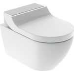 Geberit AquaClean Tuma Comfort WC-Komplettanlage, UP, Wand-WC, mit TurboFlush-Spültechnik, WhirlSpray-Duschtechnologie, weiß