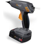 Steinel Akku-Heißklebepistole MobileGlue 5011 Set inkl. 18 V 2,0 Ah CAS-Akku, Ladegerät, 3x Klebesticks 11 mm, 130°C/200°C