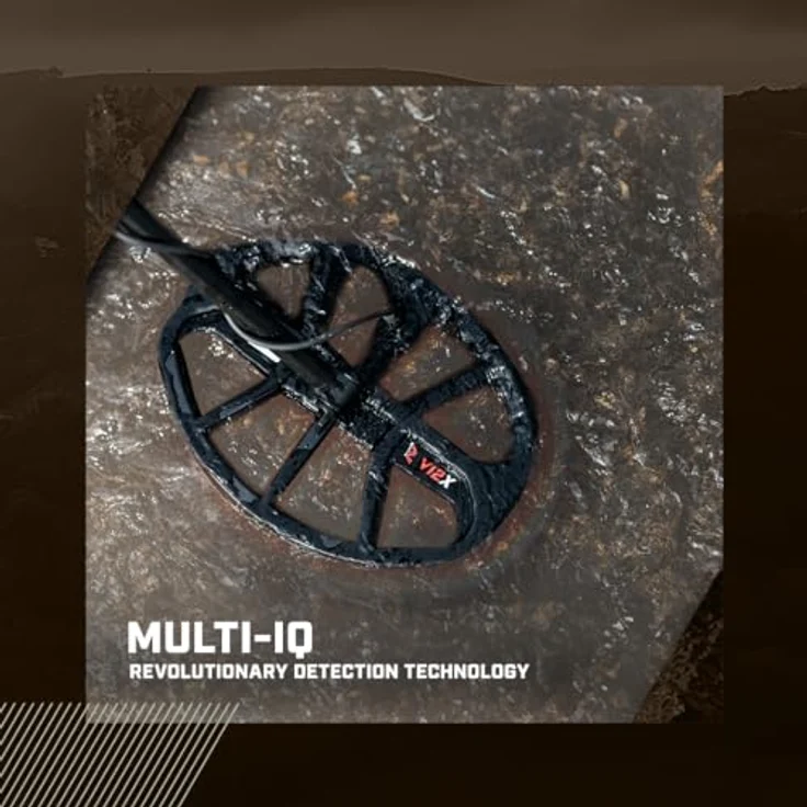 Minelab X-Terra Elite, Multifrequenz Metalldetektor, bis zu 5 Meter wasserdicht (IP68), 6 Suchprogramme, 25 Empfindlichkeitsstufen – Bild 2