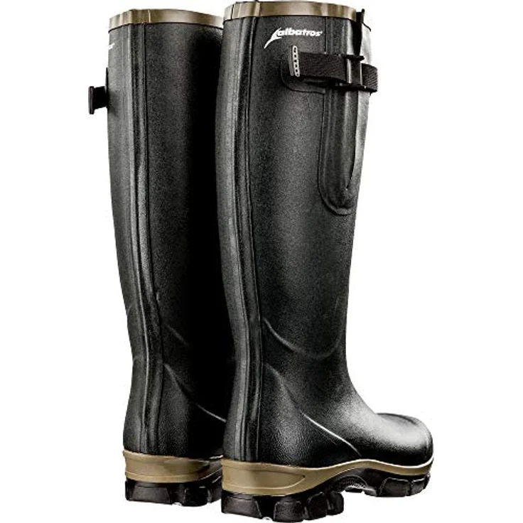 Albatros FOREST ISO Neoprenstiefel, grün, wasserdicht, vegan, Komforttemperaturbereich -11°C bis +15°C, öl- und säureresistente Sohle, Größe 46 – Bild 3