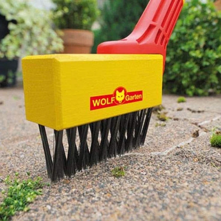 WOLF Garten WOLF-Garten - Unkrautbürste Doppelpack multi-star® FB-ME NEU2018, Rot, 17x12x5 cm; 73AZB001650 – Bild 3