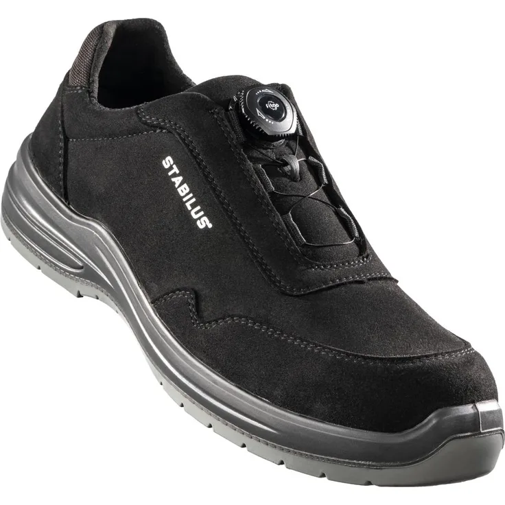 STABILUS Halbschuh JORDAN LOW BACKTWIST ESD S3, schwarz, Größe 46, atmungsaktives Mikrofaser-Design, antibakterielle Einlegesohle, durchtrittsicher