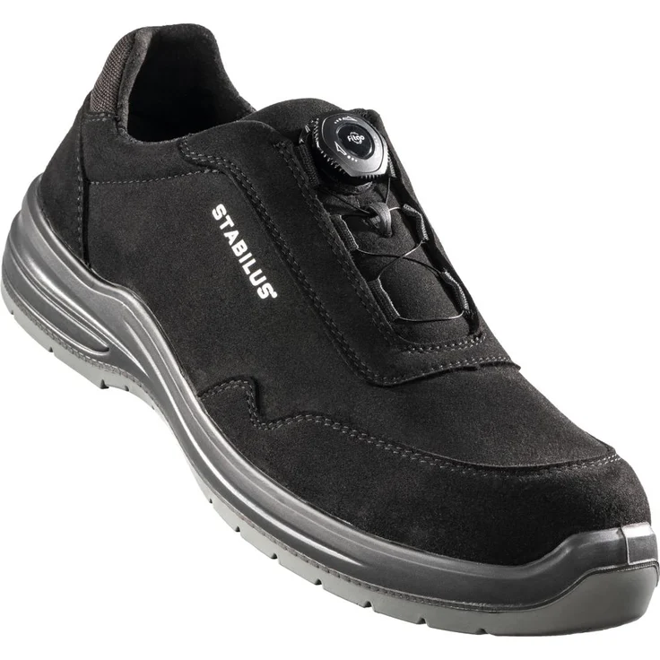 STABILUS Halbschuh JORDAN LOW BACKTWIST ESD S3, schwarz, Größe 46, atmungsaktives Mikrofaser-Design, antibakterielle Einlegesohle, durchtrittsicher