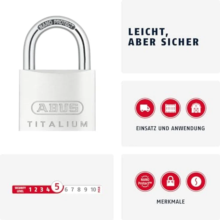 Abus 64TI-45 Titalium – Bild 2