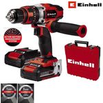Einhell Akku-Schlagbohrschrauber TE-CD 18/48 Li-i Kit Power X-Change, 18V, (mit Koffer) rot/schwarz