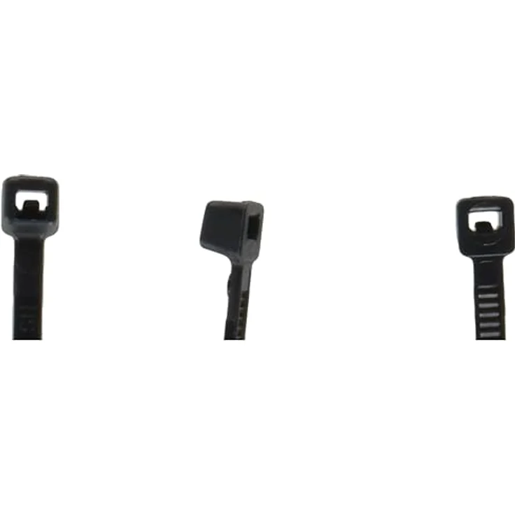 Fischer 87490 UBN Kabelbinder 200mm 2.50mm Schwarz UV-stabilisiert 100St. - Preisvergleich – Bild 3