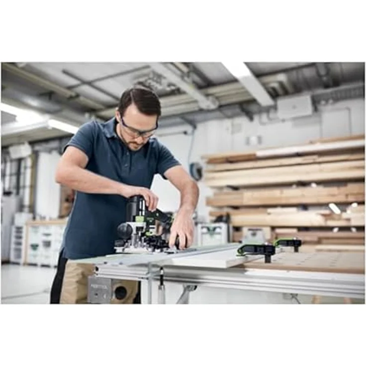 Festool Führungsplatte FP-LR 32, Sägen-Zubehör mit Zentrierdorn für präzise Lochreihen im 32 mm Abstand – Bild 5