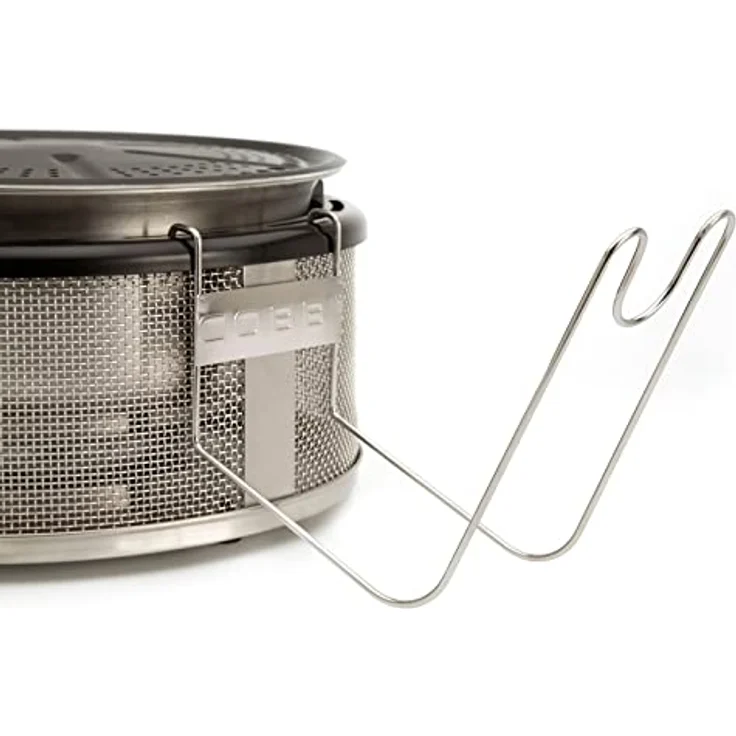 Cobb Deckelhalter Nr. 52, praktischer Fleischhalter zum seitlichen Einhängen am Grill – Bild 3