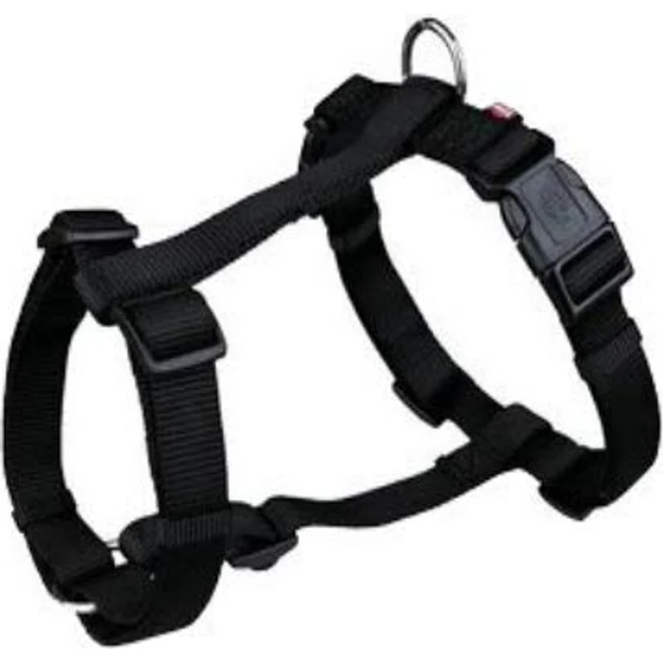 TRIXIE Premium Hundegeschirr, extra small - small, Schwarz, Hochwertiges Nylonband – Bild 3