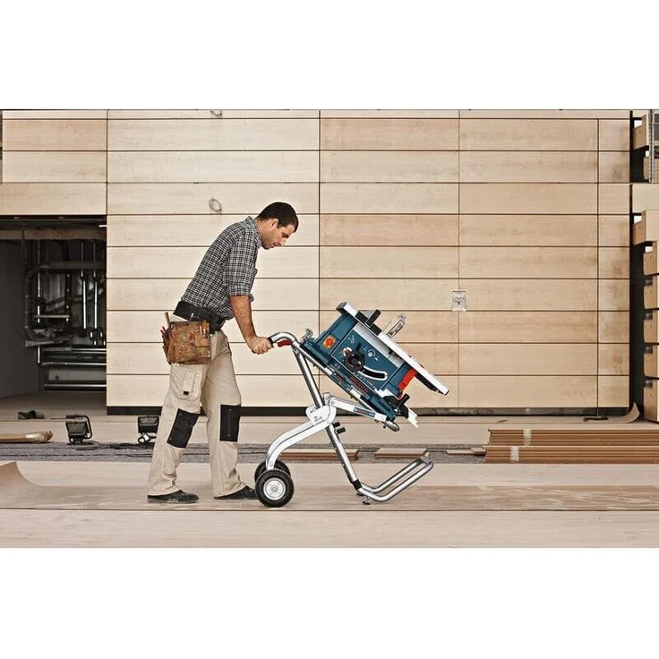 Bosch GTA 60 W Professional Transport- und Arbeitstisch mit praktischen Rädern, 29 kg schwer – Bild 2