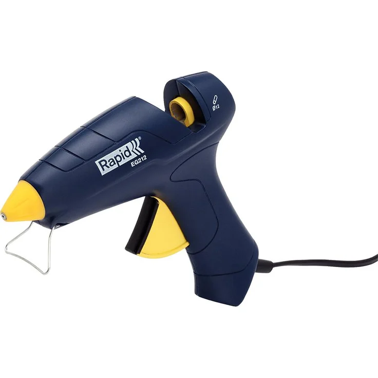 Rapid 5000530 EG212 Heißklebepistole ø12mm mit 4 sorten Klebesticks (24 St.), 200 W – Bild 2