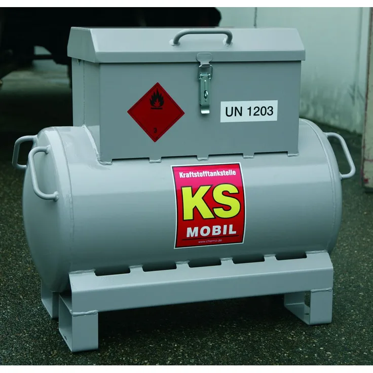 CEMO Kraftstoffanlage KS-MOBIL 90 Liter mit Handpumpe 25l/min