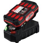 PARKSIDE 20 V Akku »PAP 20 B1« (2 Ah) mit Ladegerät »PLG 20 C1« (2,4 A), Lithium-Ionen Akku mit Schnell-Ladegerät und 3-stufiger Ladezustandsanzeige