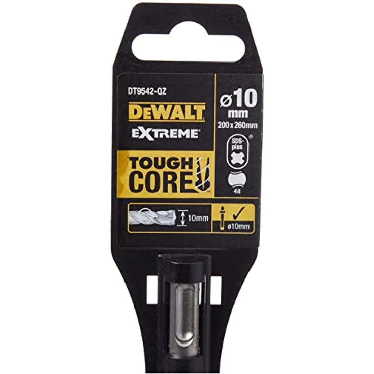 Dewalt SDS-Plus Hammerbohrer-Schlagbohrer EXTREME 2 (10x260x200 mm, für den Dauereinsatz in härtestem Beton, Mauerwerk, Natur- und Kusntstein) DT9542-QZ - Preisvergleich – Bild 3