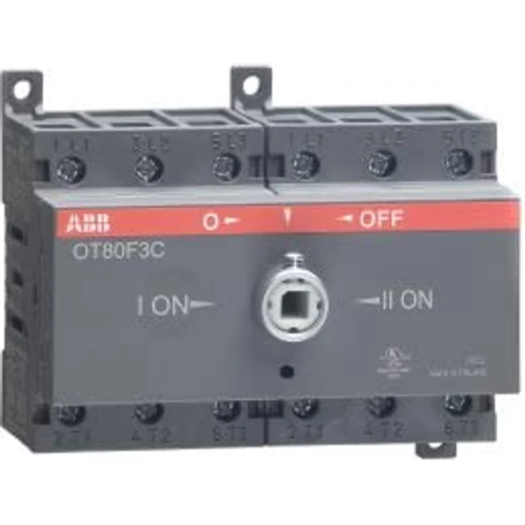 Abb-entrelec OT80f3c Umschalter OT80f3 Kontakte auf DIN-Profil