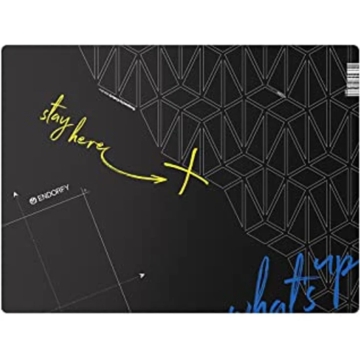 Endorfy Rug Floor Pad FP120R, Bodenschutzmatte aus wasserdichtem PVC, 90 x 120 cm, rutschfest und geräuschdämmend – Bild 4