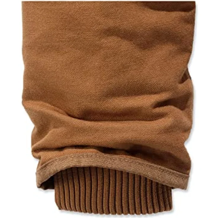 Carhartt Duck Active, Arbeitsjacke aus schwerem Baumwoll-Entenmaterial mit 3M Thinsulate-Isolierung, schwarz, Größe S – Bild 4
