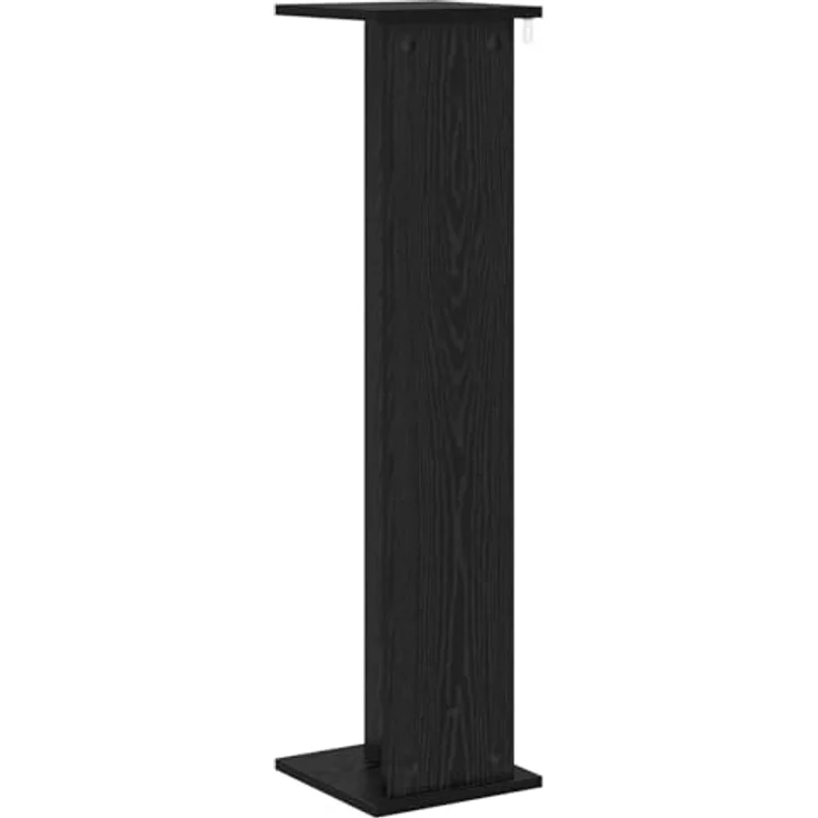 vidaXL Pflanzenständer Schwarz Eichen-Optik, Holzwerkstoff, 25 x 25,5 x 100,5 cm (1 St) – Bild 7