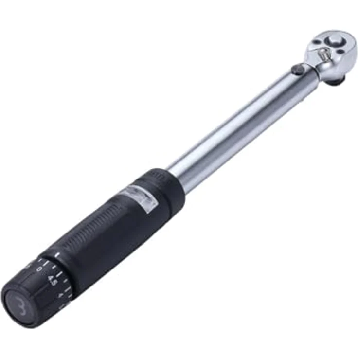 BBB HighTorque Drehmomentschlüssel, 1/2", einstellbar von 10-60 Nm, präzise Klick-Anzeige, 355 mm Länge, kalibrierbar, Schutzgehäuse – Bild 6