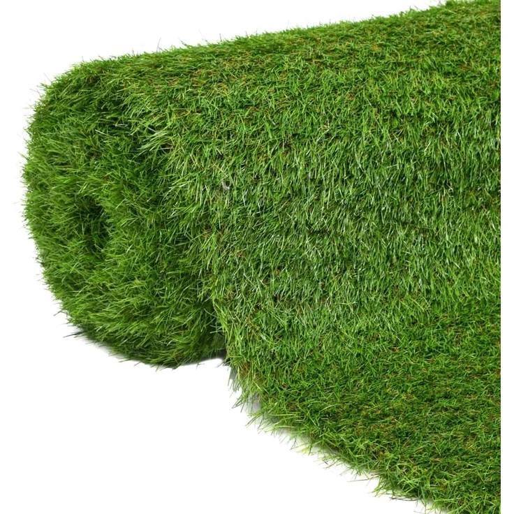 vidaXL Kunstrasen 1x5 m/40 mm Grün, pflegeleichter und vielseitig einsetzbarer Rasen für Terrasse, Garten und Balkon