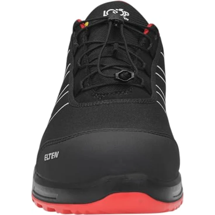 ELTEN ENNO XXT Pro Low ESD S3S, Sicherheitsschuh aus hydrophobiertem Textil mit atmungsaktivem Futter, schwarz – Bild 4