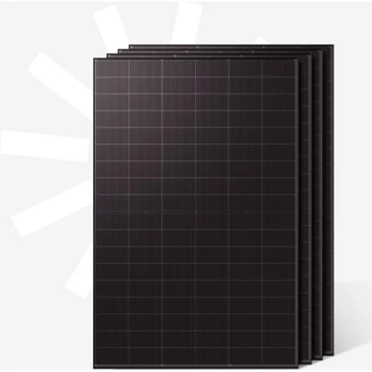 Kleines Kraftwerk SunPro TOPCon 4×500Wp Solarmodul, bifazial, Glas-Glas, Full Black, ideal für Balkonkraftwerk & Inselanlage – 0% MwSt – Bild 2