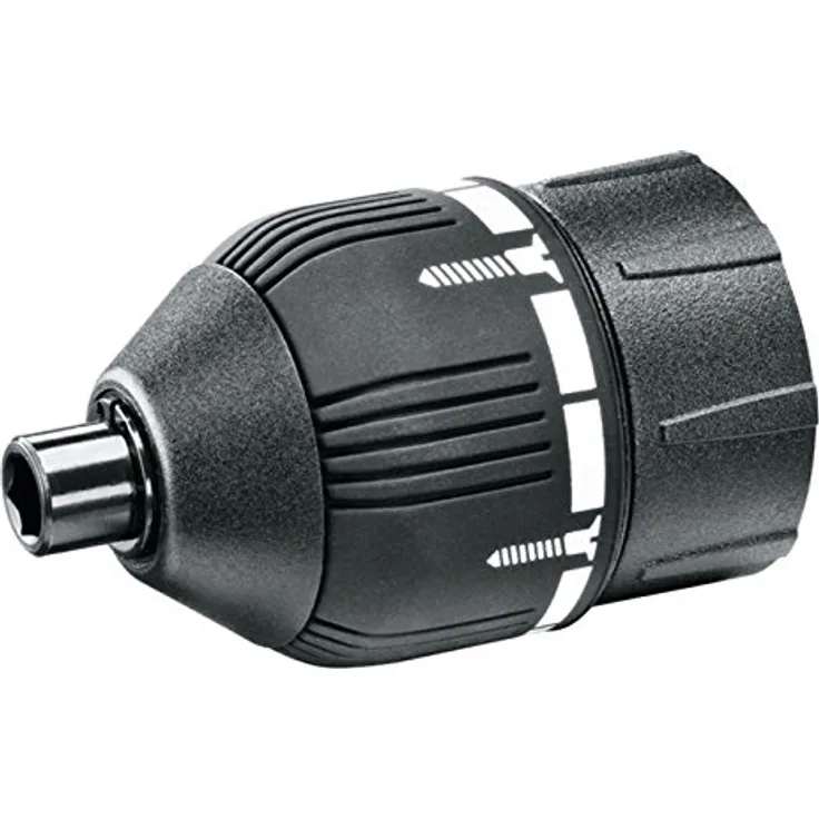 Bosch Drehmomentaufsatz für IXO III und IV, Zubehör für Bohrfutter, schwarz