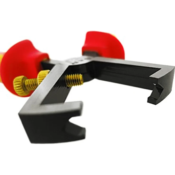 S&R Abisolierzange VDE 1000V, Profi Abisolierer aus 60CrV Stahl mit 2-Komponenten-Griffen, geeignet für Rundkabel bis Ø 5,0 mm – Bild 2