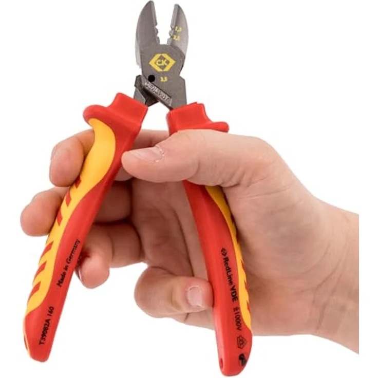 C.K RedLine VDE Combicutter 2, 160 mm, mit verbessertem Griffdesign und VDE-Prüfung bis 10.000 V – Bild 2