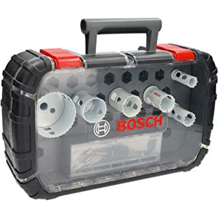 Bosch Professional 9 tlg. Lochsäge Progressor for Wood & Metal Set (für Elektriker, Zubehör Bohrmaschine) – Bild 2