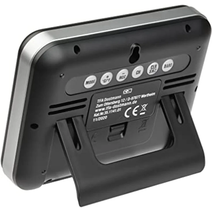 TFA Dostmann MEMO Funkwetterstation Kat.-Nr. 35.1141.01 übersichtliches Display erweiterbar auf 3 Sender – Bild 4