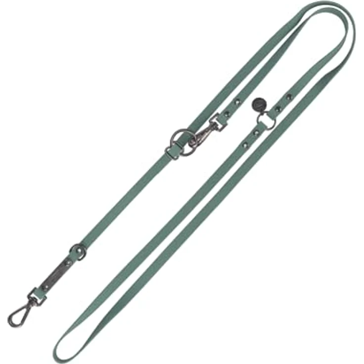 TRIXIE Hundeleine CityStyle L-XL, 2,00 m/20 mm Salbei – Hochwertige PVC-Leine für Hunde, 3-Fach verstellbar – rutschfest, wasserabweisend & abwaschbar, 1971319 – Bild 1