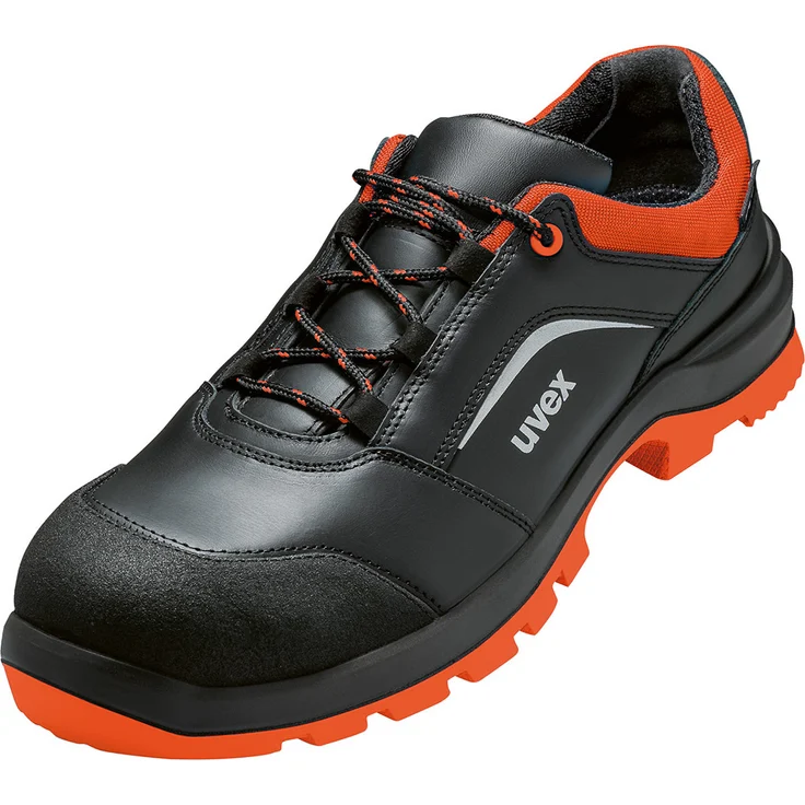 Uvex S3 Halbschuhe 9506 xenova® Modellreihe uvex 2, komplett metallfrei, Größe 52, Weite 11, optimierte Dämpfung und Atmungsaktivität