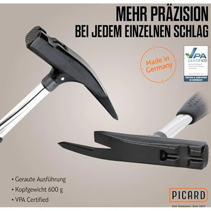 Picard 0060010 Latthammer - 600S - geraut - Preisvergleich – Bild 3