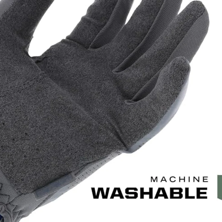 Mechanix Herren FastFit Tactical Touch Handschuhe, grau (Wolf Grey), Large – Bild 8
