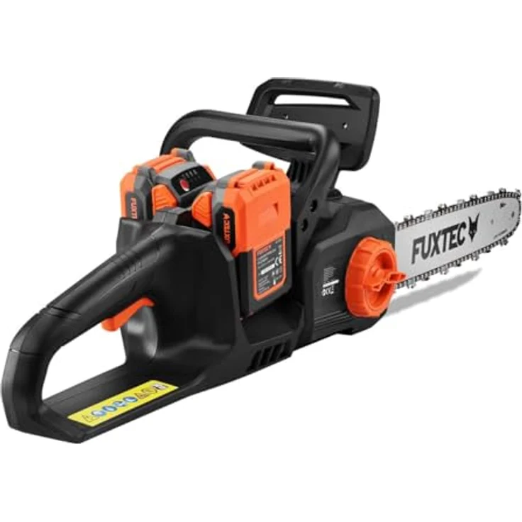 Fuxtec 40V Akku Kettensäge FX-E2KSSET – 14 Zoll Schwertlänge, 2x20Volt, 4,2 Kg leicht, 15 m/s Kettengeschwindigkeit, Akku & Ladegerät – Bild 5