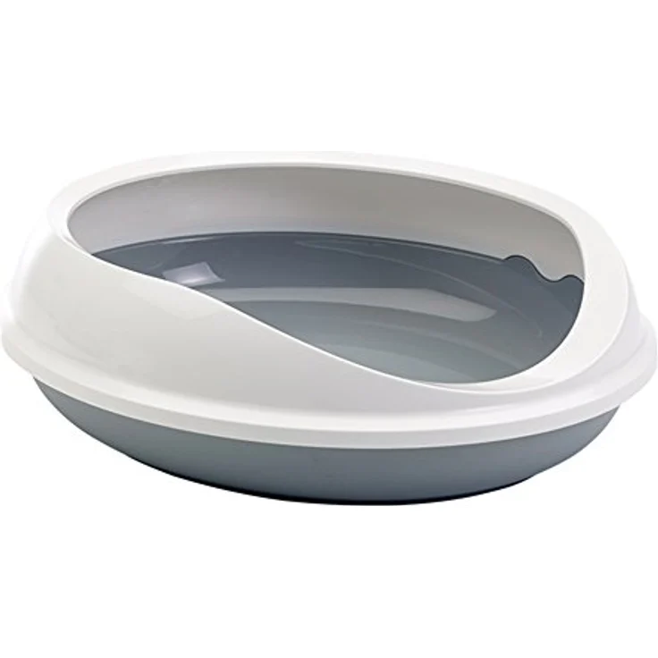 Katzentoilette "Figaro" grau 55 x 48,5 x 15,5 cm – Bild 1