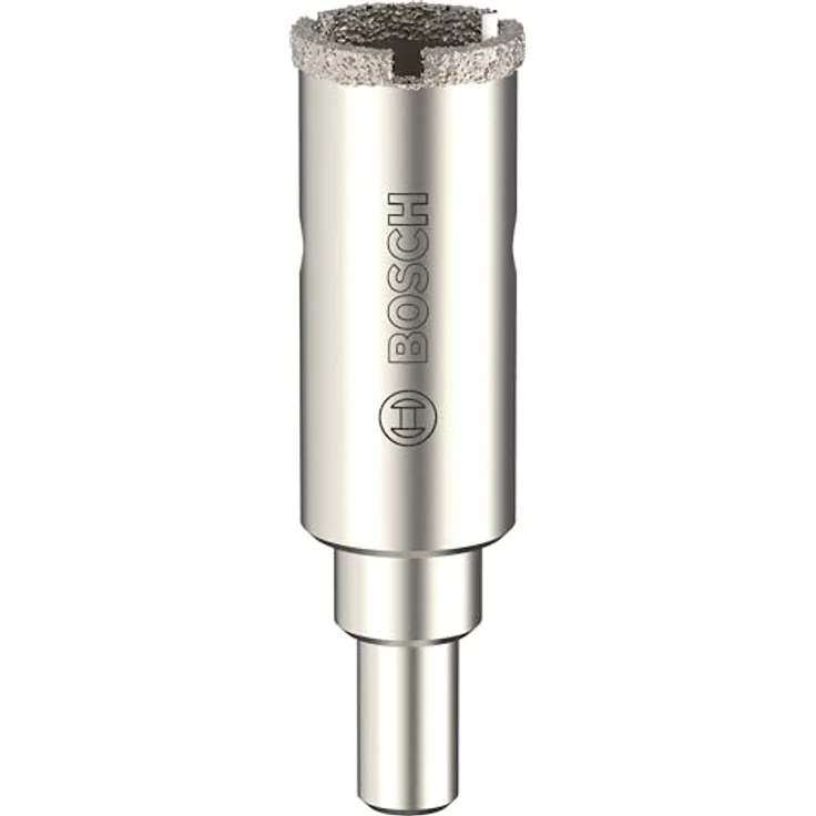 Bosch Lochsäge mit Adapter für Fliesen, Ø 22 mm, langlebig und mit Sechskantschaft für Dreibackenfutter und 1/4-Zoll-Innensechskant – Bild 1