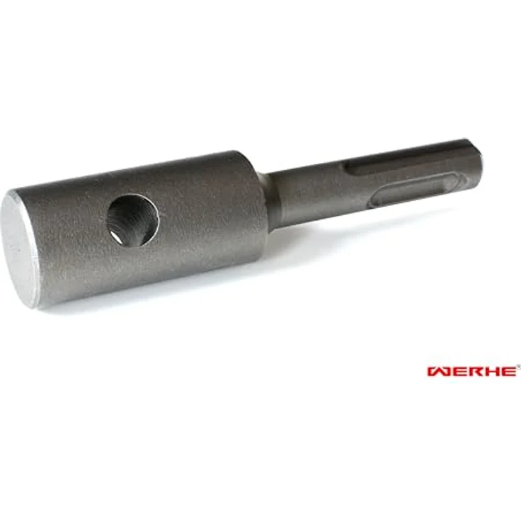 WERHE Erdbohrer-Set Ø40mm, 80cm mit SDS Plus Adapter – Kompatibel mit Standard SDS Plus Bohrmaschinen, ideal für Zaunbau und Gartenarbeit – Bild 3