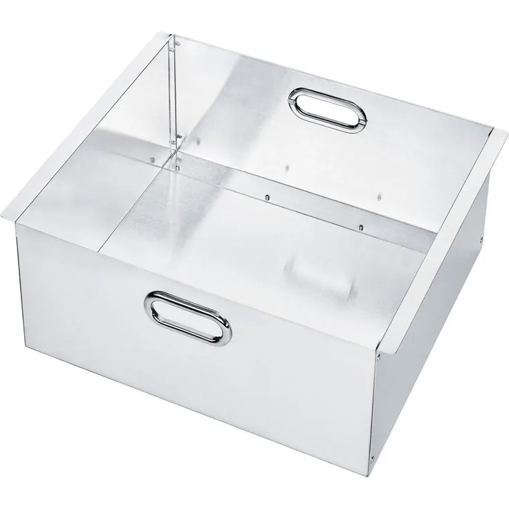 Alutec Werkzeugkoffer Einhängekorb für Riffelblechboxen, kompatibel mit Classic, Comfort und Industry Serien, 440 x 400 x 200 mm, Set für einfachen Transport