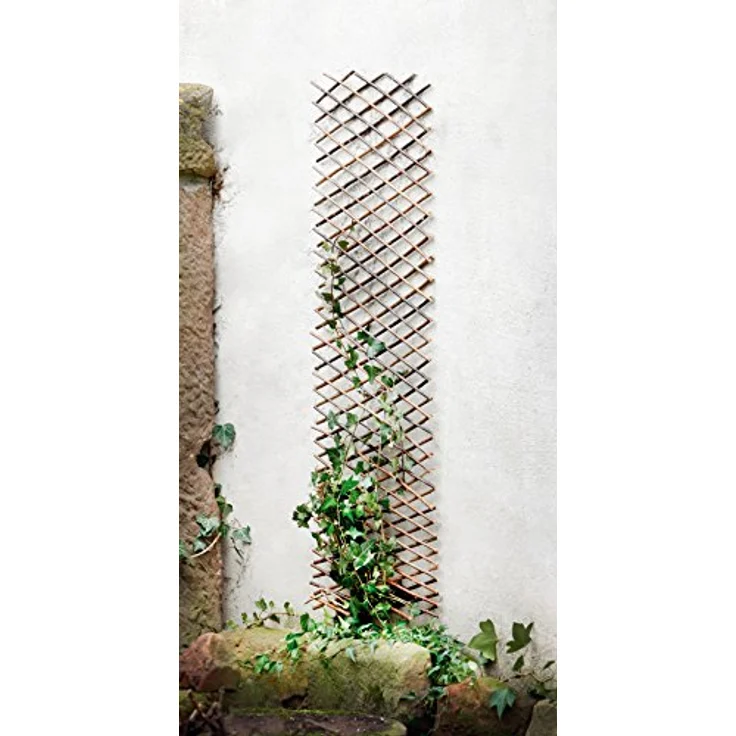 FRANK FLECHTWAREN Rankhilfe, variabel von 6 cm bis 200 cm, flexibles Naturweidengeflecht, platzsparend und vielseitig anwendbar – Bild 4