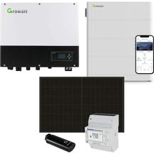 Bild für Growatt 8kWp PV Komplettanlage mit Solarmodulen und 7,6kWh Speicher