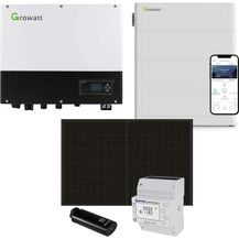 Image for Growatt 8kWp PV Komplettanlage mit Solarmodulen und 7,6kWh Speicher