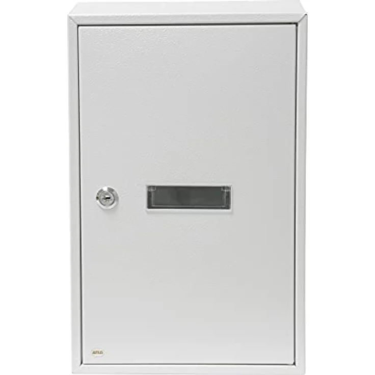 Amig - Innentür-Briefkasten | Briefkasten für Wände, Mauern oder Türen | Ideal zum Auffangen von Postgut das von außen eingeworfen wird | Aus Stahl | Farbe Weiß | Maße: 40 x 25 x 10 cm | Schlitz: 5 x 20 cm. – Bild 1